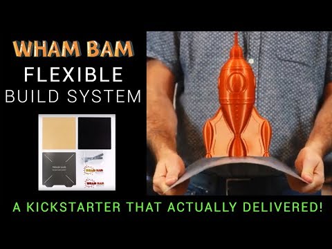 Wham Bam Flexible Build System vs Creality Cmag vs Buildtak Flexplate