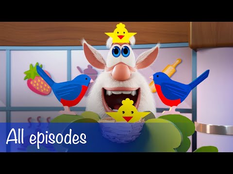 Booba - All Episodes Compilation + 15 Food Puzzles - Cartoon for kids