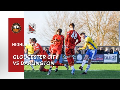 Gloucester City 2-2 Darlington - National League North - 2021/22