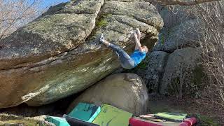 Video thumbnail of I Shot Sarkonazy, 8b (sit). Targasonne