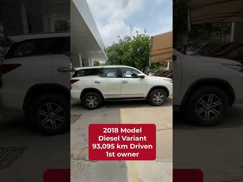 Buy Certified Used Toyota Fortuner 2018 Model at Best Price | TsgUsedCars