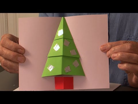 Pop-Up Tutorial 37 - Christmas Tree -  Christmas Card