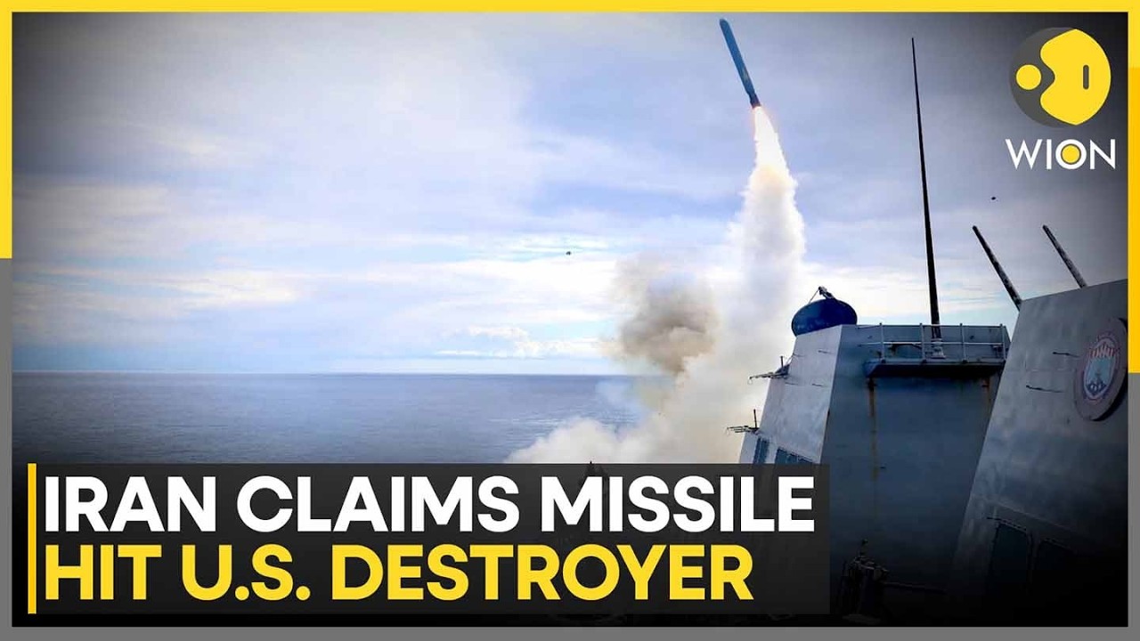 US-Iran War: Iran Claims Missile Strike On US Navy Destroyer In Indian Ocean | WION