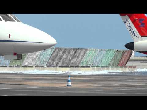 Fire brigade in action