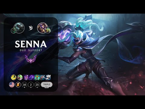 Senna Support vs Blitzcrank - NA Master Patch 14.8