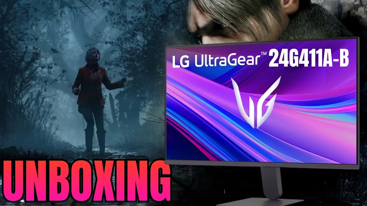 Miniatura da avaliação em vídeo de Monitor Gamer LG UltraGear 24" IPS Full HD 144Hz 1ms 24G411A