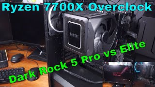 Dark Rock 5 Pro vs Dark Rock Elite - Ryzen 7700X