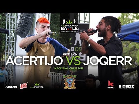 ACERTIJO vs JOQERR (BATALLON) Semi Nacional Chile. 420 BACKYARD BATTLE