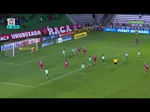 JUVENTUDE 2X2 FLAMENGO - Gol de Werton (Brasileirão 2022)