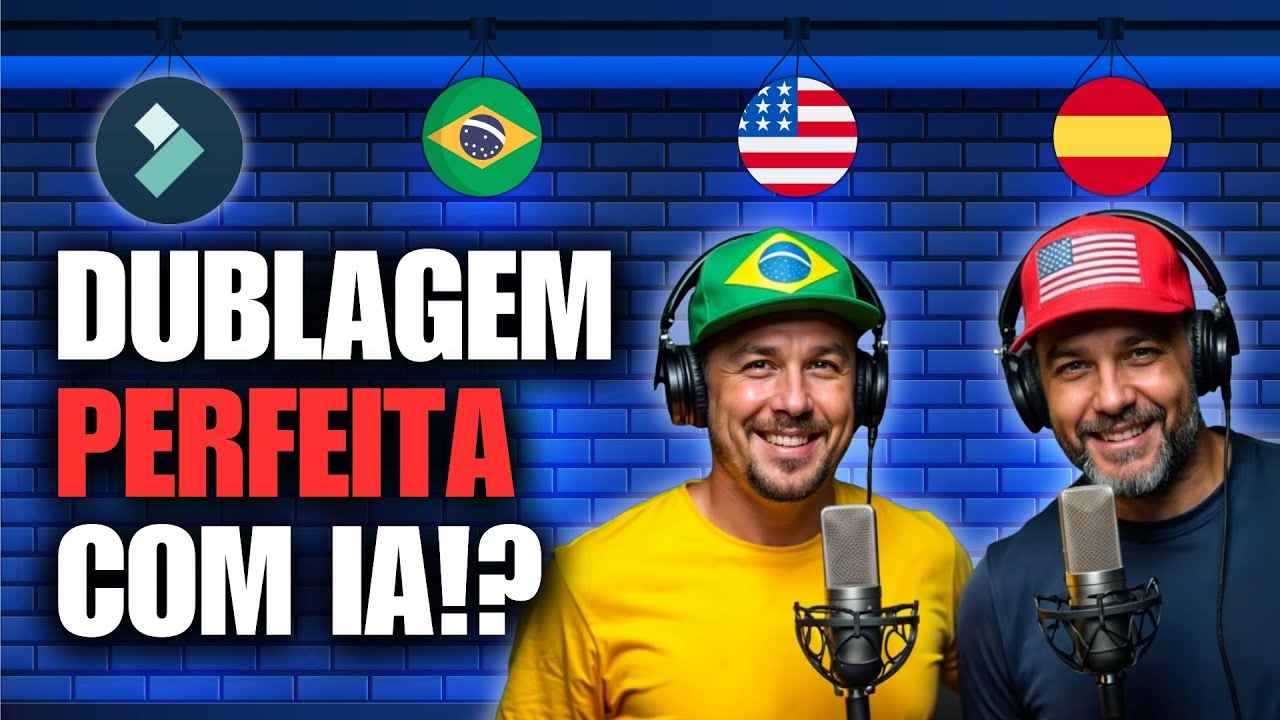 IA que Dubla com Sincronização Labial Já Assusta Dubladores! Filmora 14