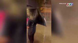 Phú Quốc bị ngập sâu sau trận mưa lớn | TayNinhTV