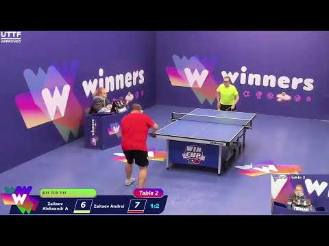 WINners CUP table 2  18.01  Zaitsev Aleksandr A - Zaitsev Andrei 18:30