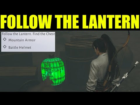 Where winds meet - follow the Lantern | Find the  Chest Holding the Three Items | March of The Dead