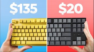 $135 Ceramic Keycaps vs $20 Plastic Keycaps (Cerakey V2 Review)