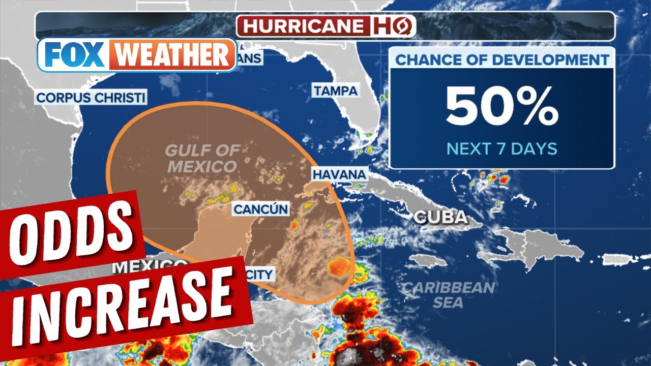 Odds Increase Again For Tropical Development In Gulf Of Mexico Or Caribbean Next Week