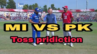 Mumbai vs punjab Toss prediction, who will win..Toss? mi vs pk