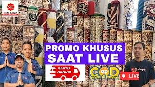 LIVE SYIFA KARPET SPESIAL HARGA KARPET MASJID DAN RUANG TAMU TERBAIK 2026