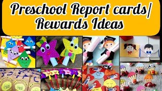 Making Report cards idea/Giving rewards ideas for school.. #theA