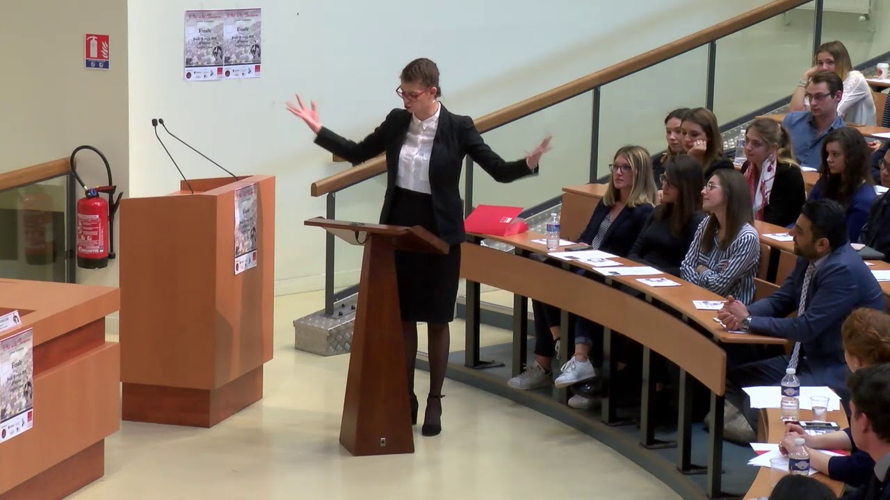 L'As de la Plaidoirie - Finale 2018 - Lucile BATTARD