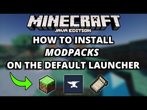 GamerPotion - How To Install (CurseForge) Modpacks for Default Minecraft Launcher (Manually)