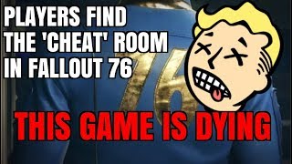 Fallout 76 Players Find "Developer Room" in Cheat. Making Money Selling Stolen Items.