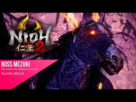 NIOH 2 BOSS - Mezuki (Twilight) | No Damage