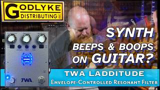 Video thumbnail for Turn your GUITAR into a SYNTH with the TWA LADDITUDE analog envelope-controlled resonant filter! by Godlyke Inc.