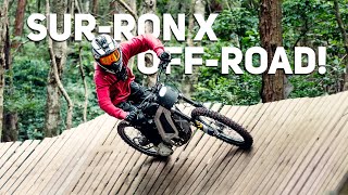 2022 Sur Ron X Off-Road | Sur Ron VS Downhill Mountain Biking!