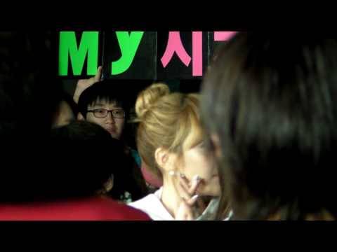 [Fancam] 100413 Jessica•Yuri SNSD@recording W!n W!n