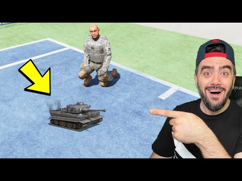 KÜÇÜK ASKERI TANK GELDI EFSANE ÖTESI - GTA 5 MODS