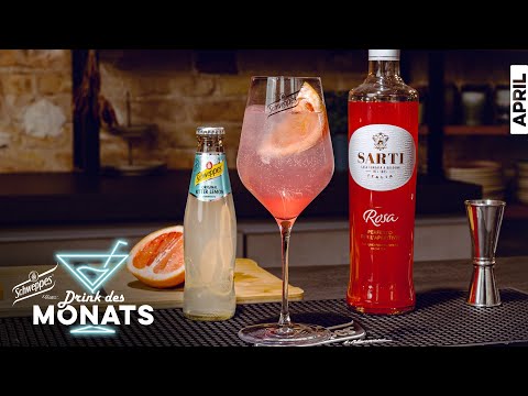 Schweppes Drink des Monats April - Sarti Lemon Spritz