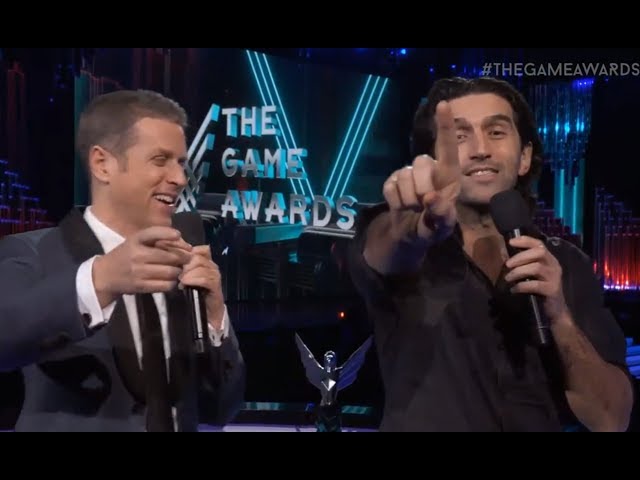 Josef Fares (Hazelight Studios) accepts the Game of the Year award for, It  Takes Two