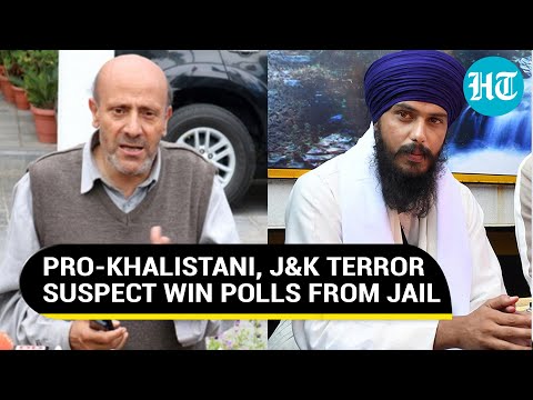 Election Result: Pro-Khalistani Amritpal, J&K Terror Suspect Engineer Rashid Win By Lakhs Of Votes | Hindustan Times