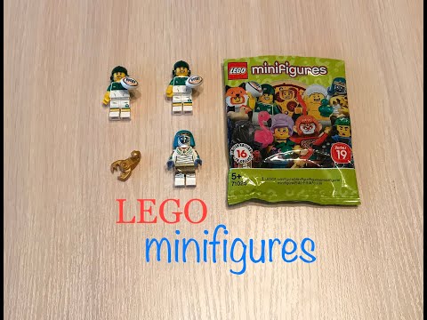 Лего мини фигурки про спорт (minifigures)