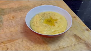 Polenta Concia Valdostana - Polenta e fontina.