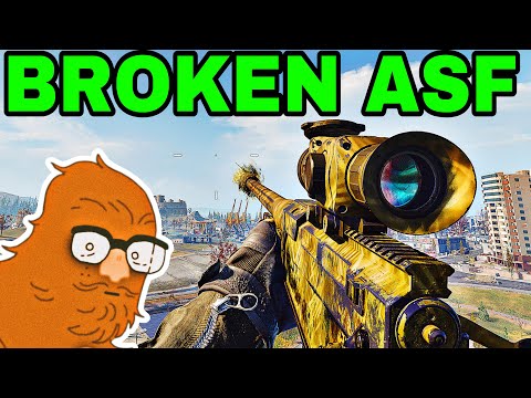 The THERMAL VICTUS XMR might be the BEST GHILLIE SNIPER in WARZONE!