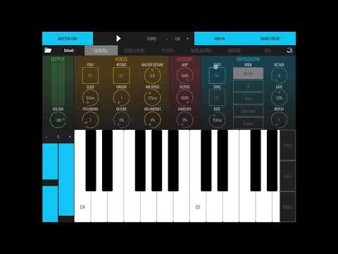 Bleass Alpha Synth - Tutorial: Exploring the synth Part 1, Navigation and General