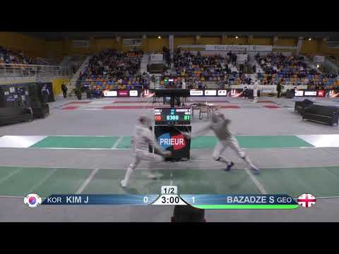 Orleans GP 2021 SMS - L8 - Kim Junghwan KOR v Bazadze GEO