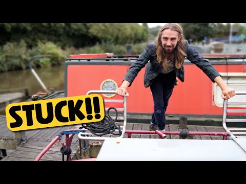 Our Narrowboat is STUCK! When The CANALS RUN DRY!