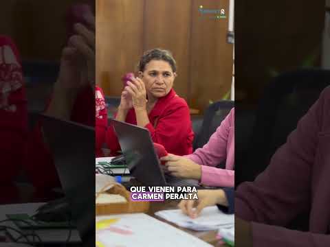 Autoridades y pobladores de Carmelo Peralta coordinan trabajos con el Indert para titulación masiva