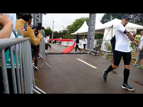 Chegada da corrida. Fatec 2015