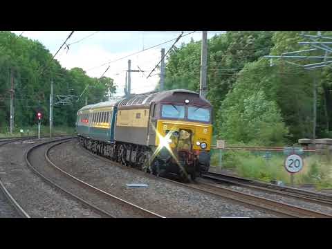 57305/57312 1z57 Fort William - Crewe, Return 3 Peaks Charter, Sat. 16th June 2018