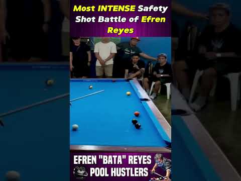 INTENSE Safety Battle! Efren Reyes vs Opponent - Who will win?