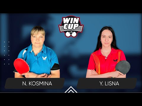 15:00 Natalia Kosmina - Yaroslava Lisna West 3 WIN CUP 08.04.2024 | TABLE TENNIS WINCUP