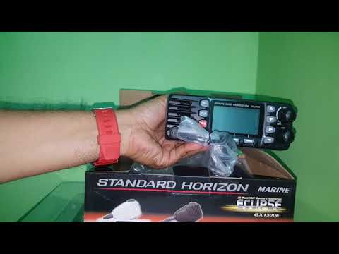 Standard horizon marine radio