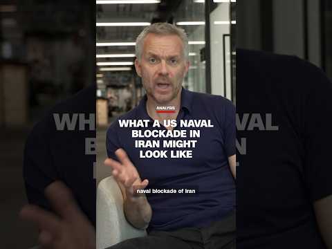 What a US naval blockade in Iran might look like