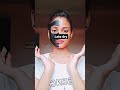 charcoal mask & everyuth golden glow peel-off-mask || blackheads removal types ||  #shorts  #mask