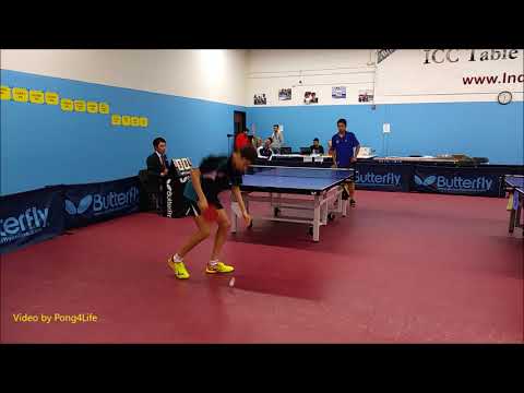Adi (2294) vs William (2359) at 2018 ICC Butterfly America Open Junior Boys Final