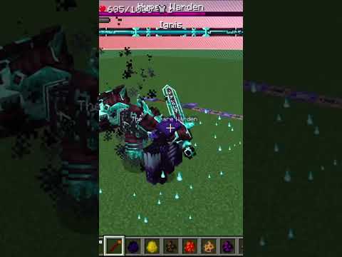 Ignis Vs. Hyper Warden  #mobbattle #minecraft #minecraftmob #quickfight #mobbattles