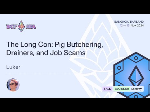 The Long Con: Pig Butchering, Drainers, and Job Scams preview